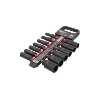 Набор ударных головок комбинированный 1/2", 13 пр. (6-гр.) (10-32 мм) FORCEKRAFT FK-4137MPB