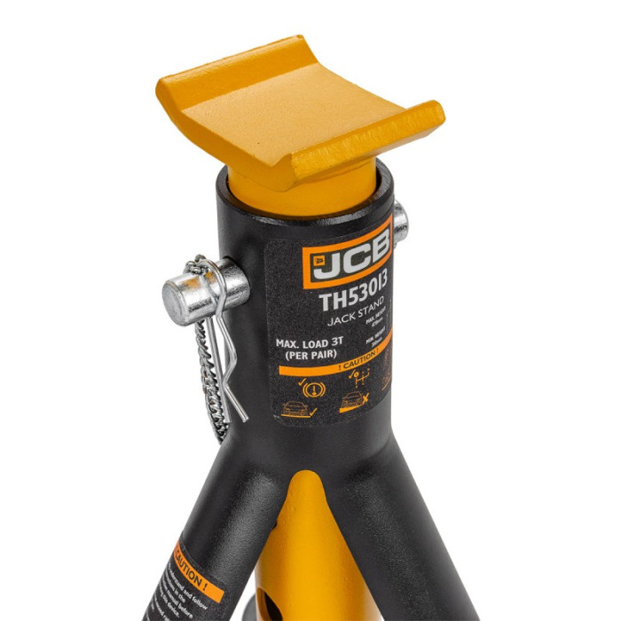 Set of repair stands with a thrust heel (310-478 mm) 3t JCB Tools JCB-TH53013