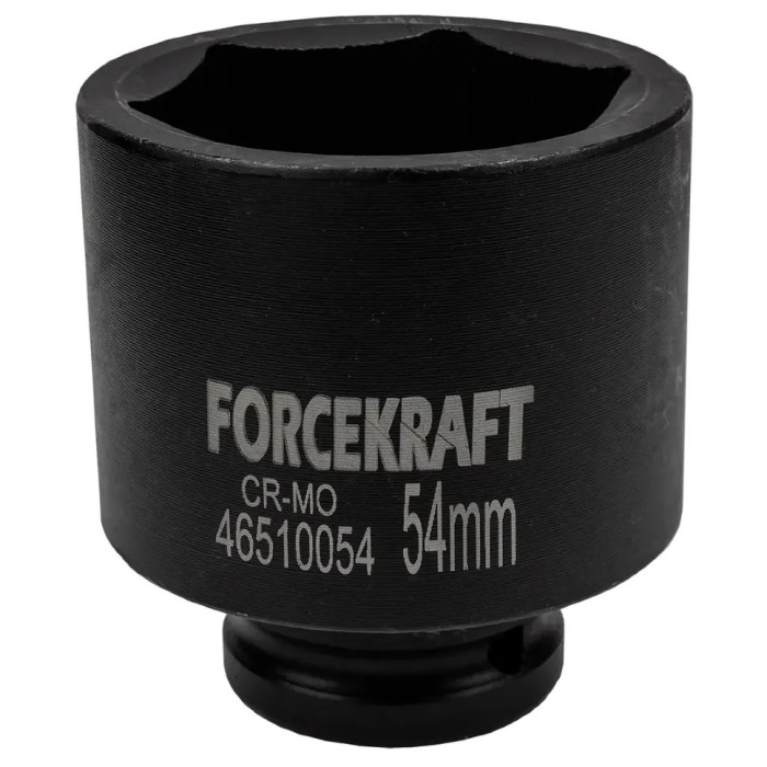 Головка торцевая ударная глубокая 3/4" 54 мм (6-гр.) FORCEKRAFT FK-46510054
