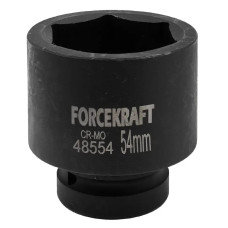 Головка торцева ударна 1" 54 мм (6-гр.) FORCEKRAFT FK-48554