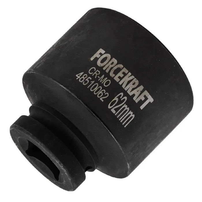 Головка торцевая ударная глубокая 1" 62 мм (6-гр.) FORCEKRAFT FK-48510062