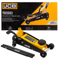 Домкрат підкатний гідравлічний (145-500 мм) 3т JCB Tools JCB-T83502