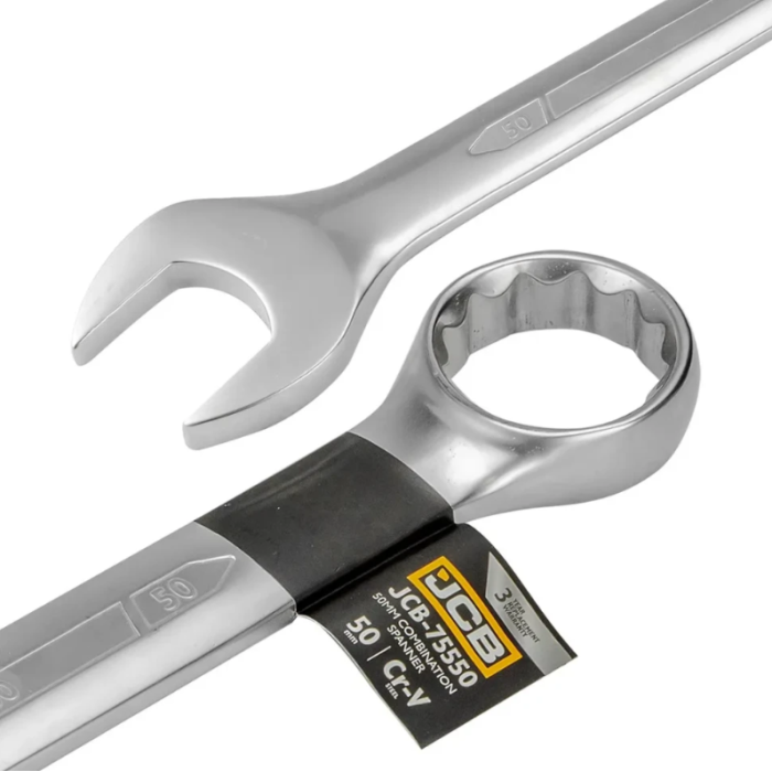 Ключ рожково-накидный 50 мм JCB Tools JCB-75550