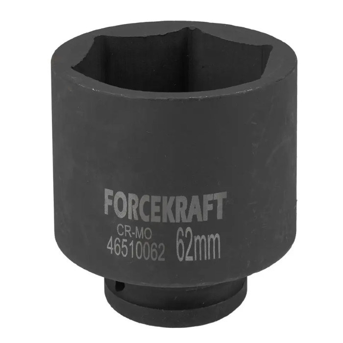 Головка торцевая ударная глубокая 3/4" 62 мм (6-гр.) FORCEKRAFT FK-46510062