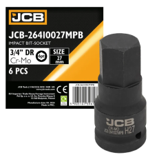 Impact socket HEX 3/4" 27 mm JCB Tools JCB-26410027MPB