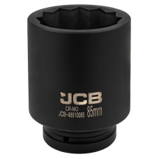 Головка торцевая ударная глубокая 1" 85 мм (12-гранная) JCB Tools JCB-48810085
