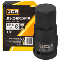 Impact socket HEX 3/4" 29 mm JCB Tools JCB-26410029MPB
