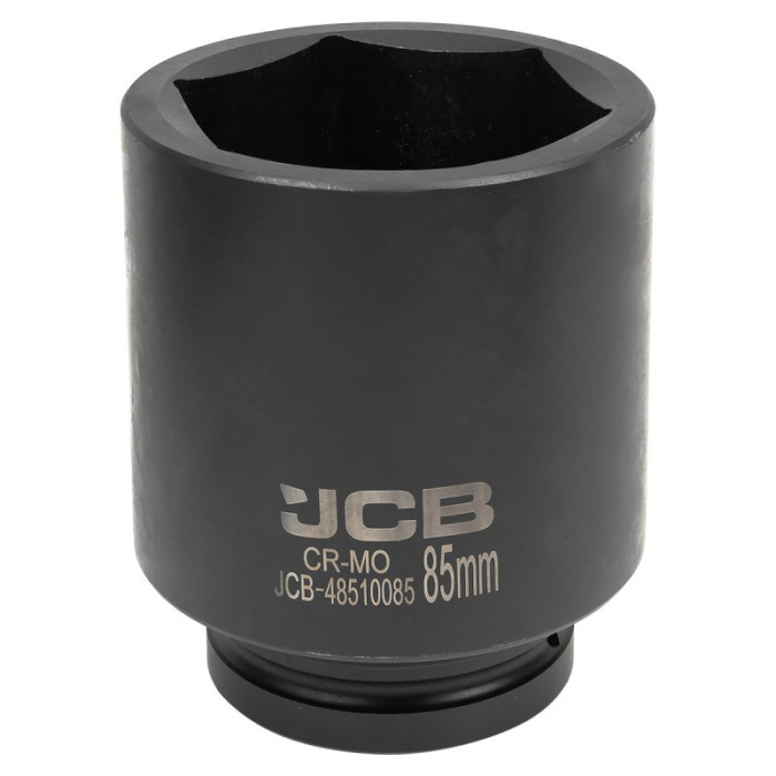 Головка торцевая ударная глубокая 1" 85 мм (6-гр.) JCB Tools JCB-48510085