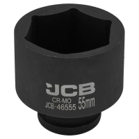 Impact socket head 3/4" 55 mm (6-sided) JCB Tools JCB-46555