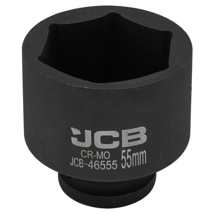 Impact socket head 3/4" 55 mm (6-sided) JCB Tools JCB-46555