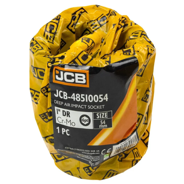 Головка торцевая ударная глубокая 1" 54 мм (6-гр.) JCB Tools JCB-48510054