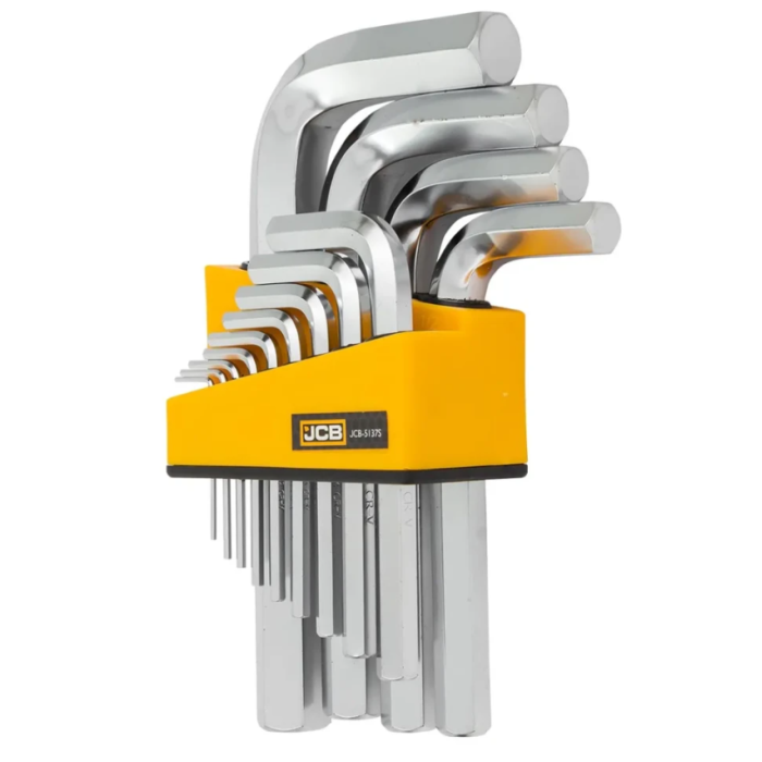 Haбир Г-подоб. ключей HEX 13 пр. (1/16-3/4") JCB Tools JCB-5137S