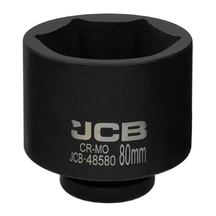 Головка торцевая ударная 1" 80 мм (6-гранная) JCB Tools JCB-48580