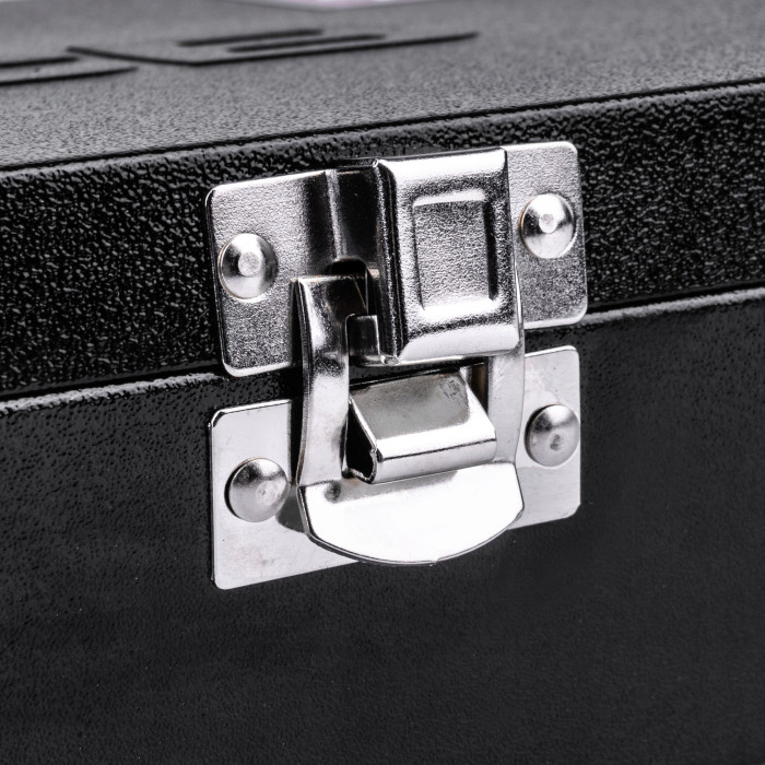 Set of deep impact sockets in a metal case 10 pcs. 1/2" (6-gr.) JCB Tools JCB-4107-5MPB