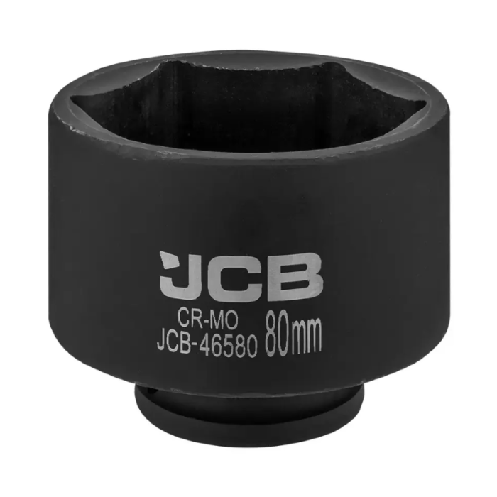Гoлoвкa тopцeвa удapнa 3/4" 80 мм (6-гранна) JCB Tools JCB-46580