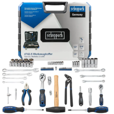 Tool set 74 pcs. 1/2", 1/4" (6-gr.) Scheppach SCH-4742-5