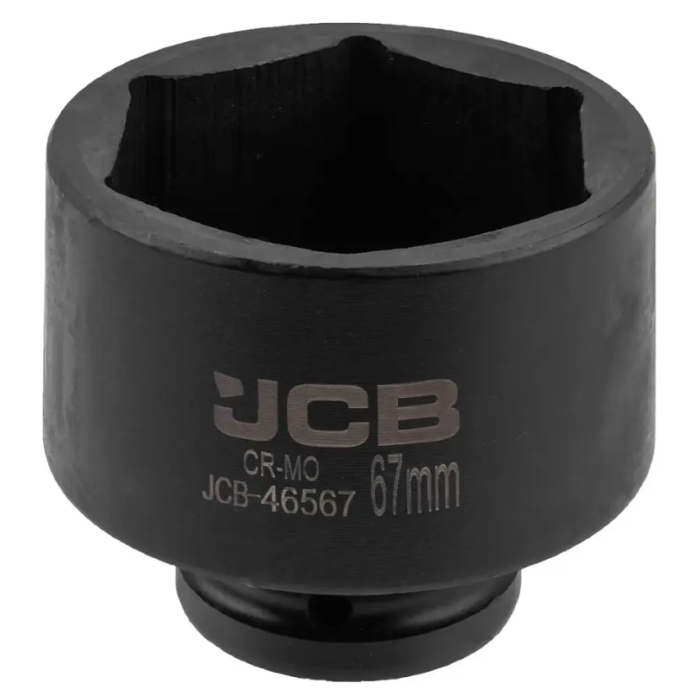 Impact socket head 3/4" 67 mm (6-sided) JCB Tools JCB-46567