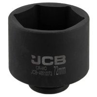 Гoлoвкa тopцeвa удapнa глибока 3/4" 72 мм (6-гранна) JCB Tools JCB-46510072