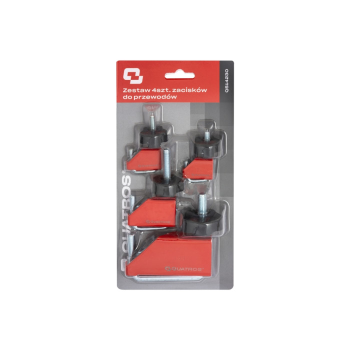 Fuel pipe clamp set (4 pcs.) QUATROS QS14230