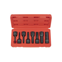 Набор ударных головок-бит HEX 1/2" (8 предм.) QUATROS QS50008