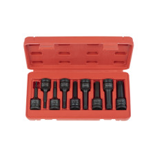 Набір ударних головок-біт SPLINE 1/2" (9 предм.) QUATROS QS50010