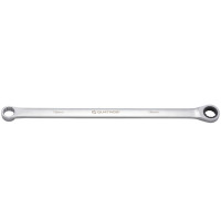 Extended ring ratchet wrench 90 teeth 19 mm L=420 mm QUATROS QS50465A-19