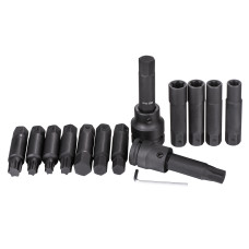 Набор ударных бит и головок 3/4"&1" (16 предм.) QUATROS QS50472