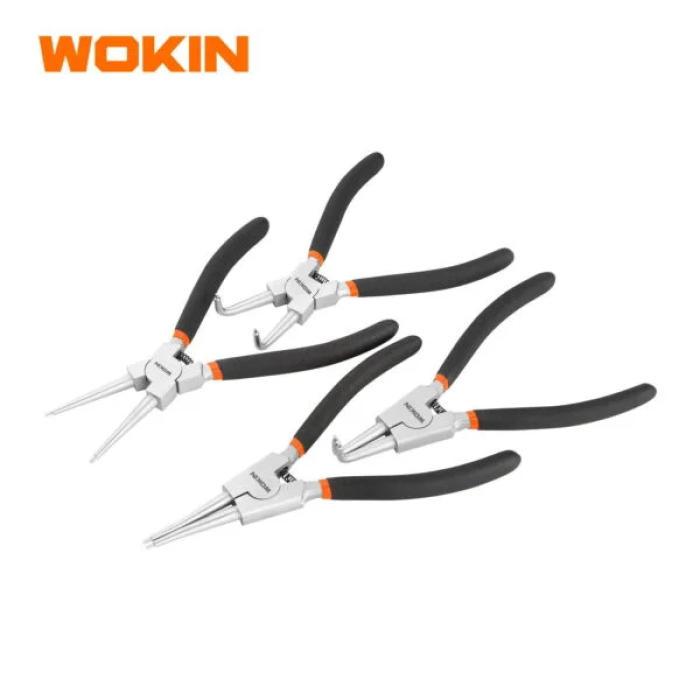 Набор съемников стопорных колец 4 пр. 7″ (180 мм) WOKIN WK-104907