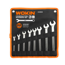 Набір комбінованих ключів 8 пр. в чохлі WOKIN WK-150808