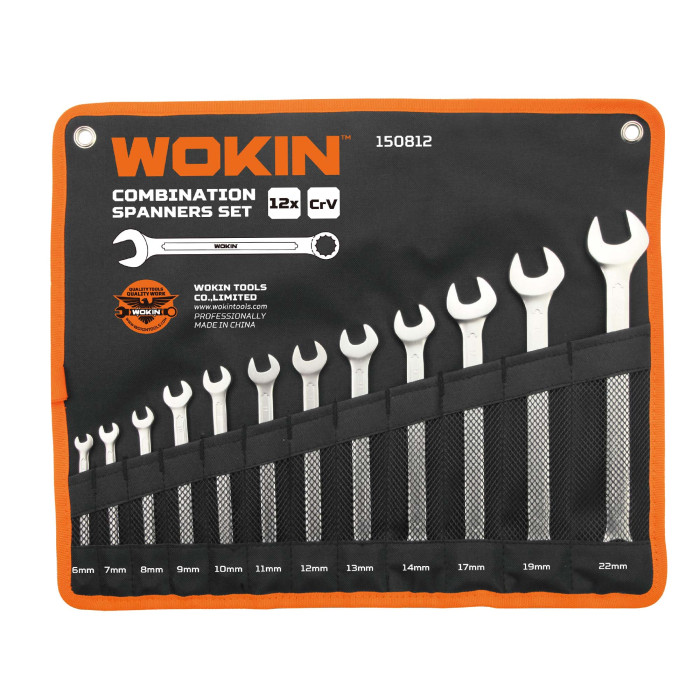 Set of combination wrenches 12 pcs. in a case WOKIN WK-150812