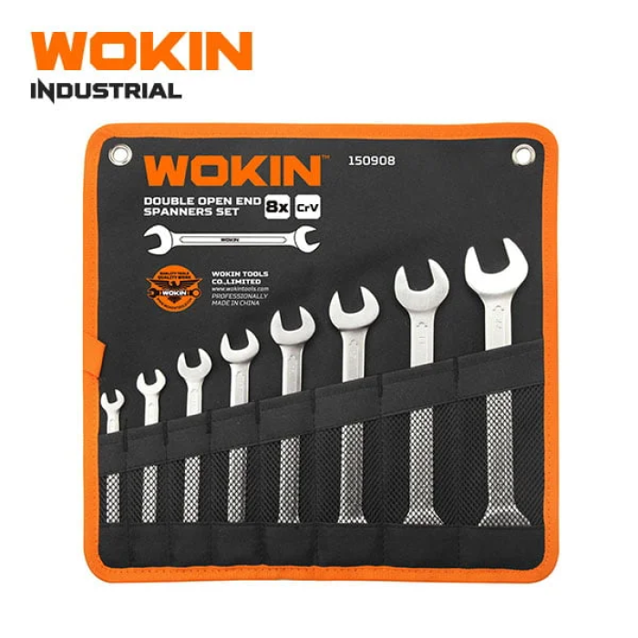 Набір ріжкових ключів 8 пр. в чохлі WOKIN WK-150908