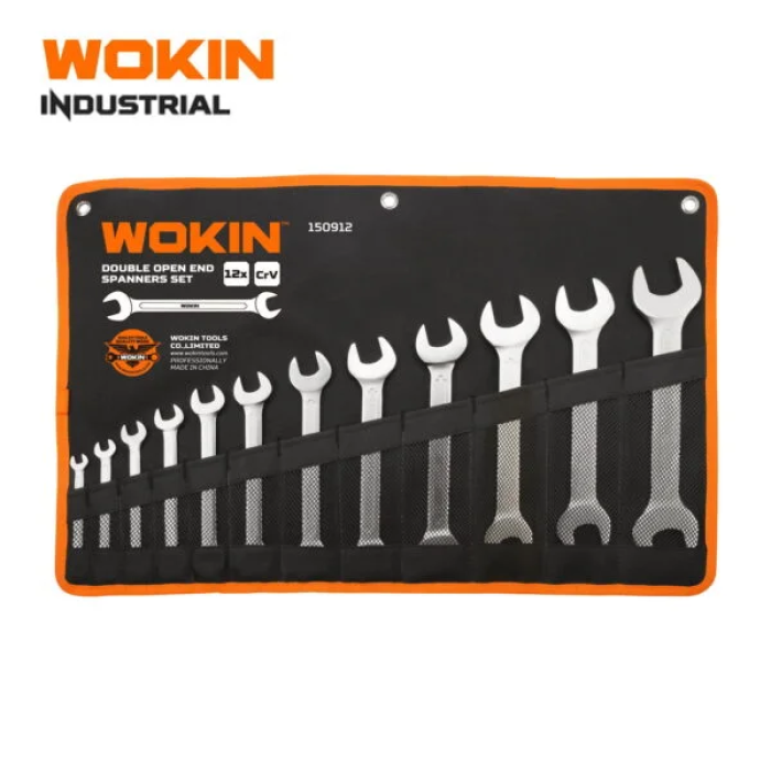 Set of open-end wrenches 12 pcs. in a case WOKIN WK-150912
