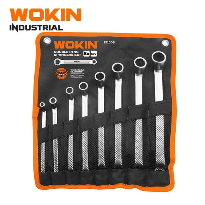 Набір накидних ключів 8 пр. в чохлі WOKIN WK-151008