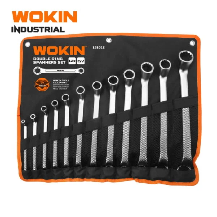 Набор накидных ключей 12 пр. в чехле WOKIN WK-151012