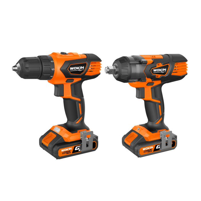 Set of Li-ion cordless tools 2 pcs. 20V WOKIN WK-628102