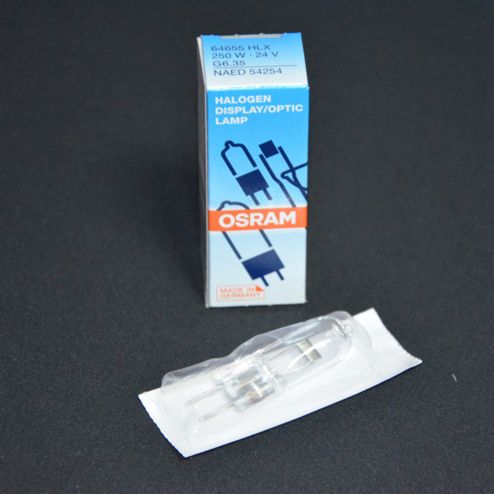 64655 OSRAM галогенная лампа HLX 250W 24V G6.35