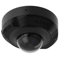 Миниатюрная купольная IP-видеокамера DomeCam Mini (8EU) ASP черного цвета, 5 Мп (4 мм), Ajax.