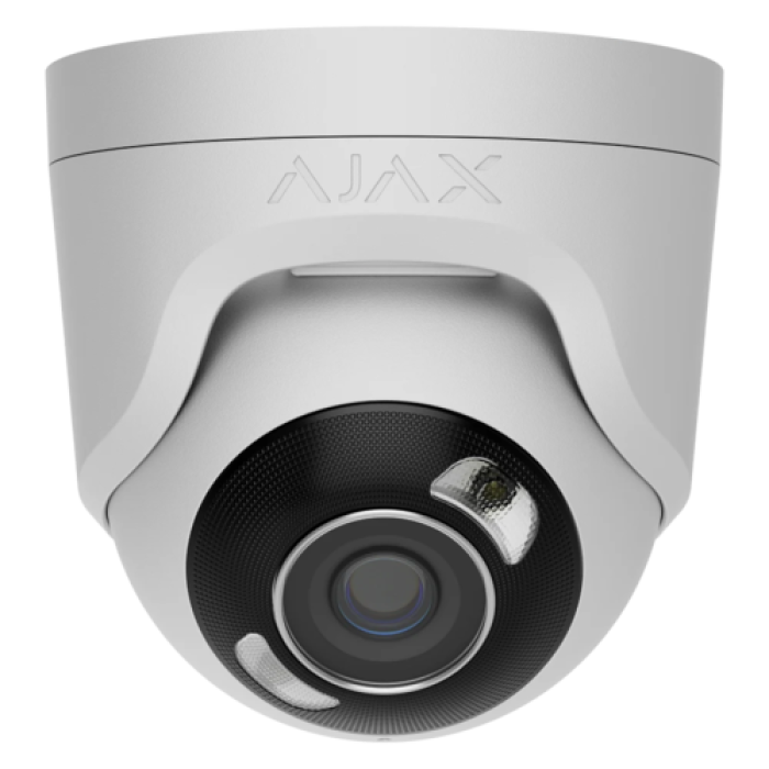 Белая IP-видеокамера Ajax TurretCam HL (5 Мп/2,8 мм).
