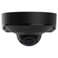 IP-видеокамера Ajax DomeCam Mini HL (5 Мп/4 мм), черная.