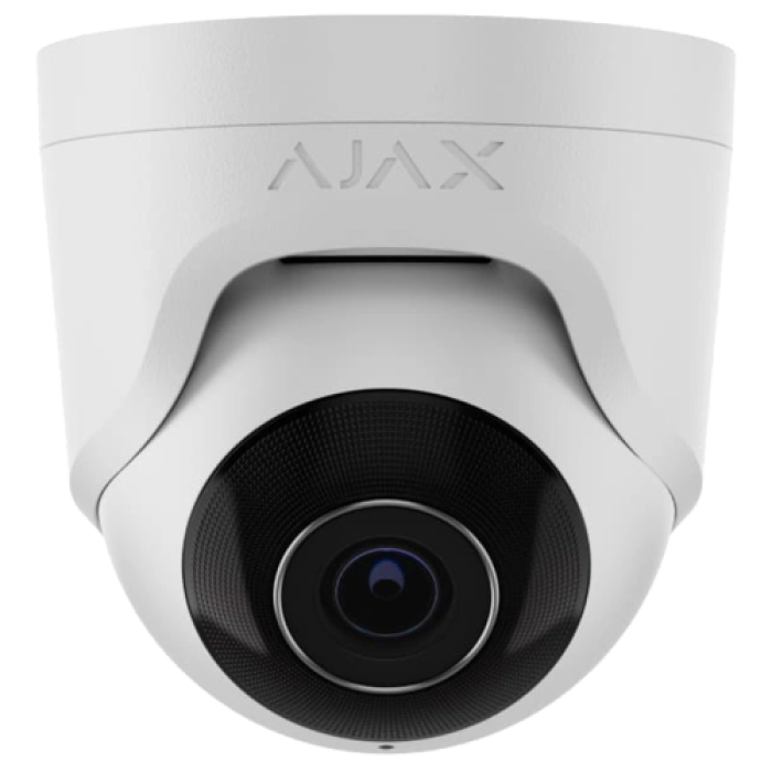 TurretCam (8EU) ASP white 8МП (4мм) IP відеокамера Ajax