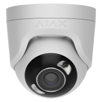 IP-видеокамера Ajax TurretCam HL (8 Мп/4 мм) белого цвета.