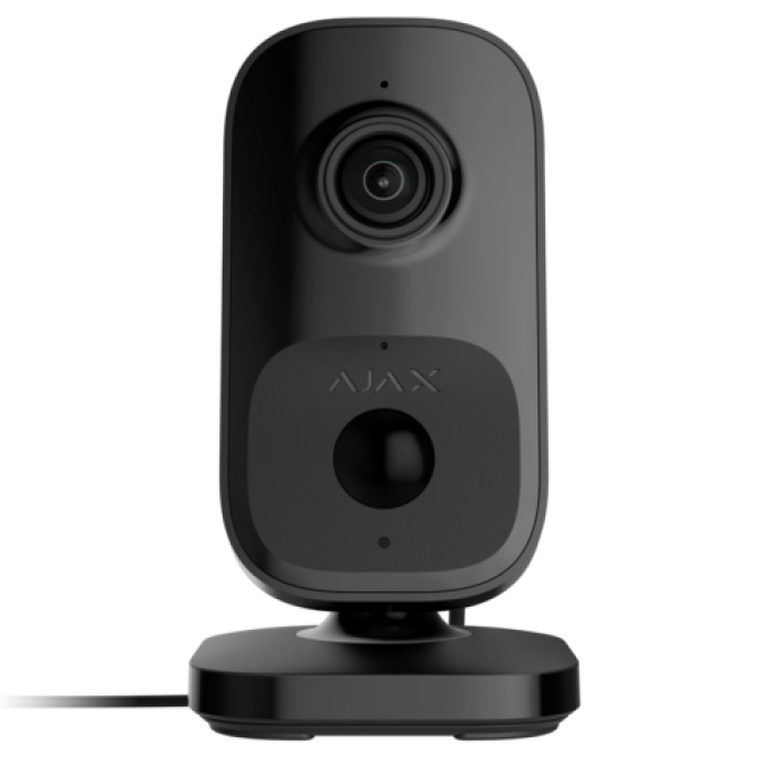 IndoorCam black IP video camera Ajax