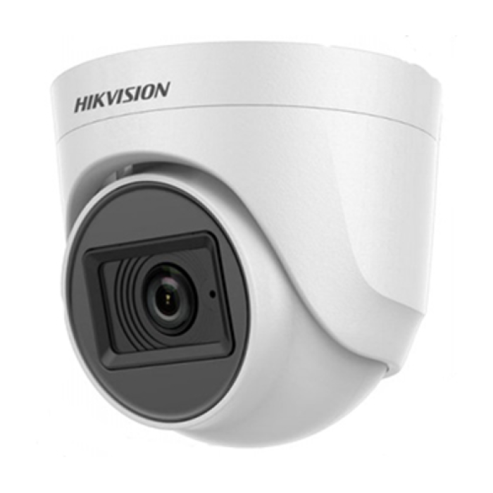 DS-2CE76H0T-ITPFS 5MP (3,6 мм) с микрофоном, видеокамера Turbo HD Hikvision