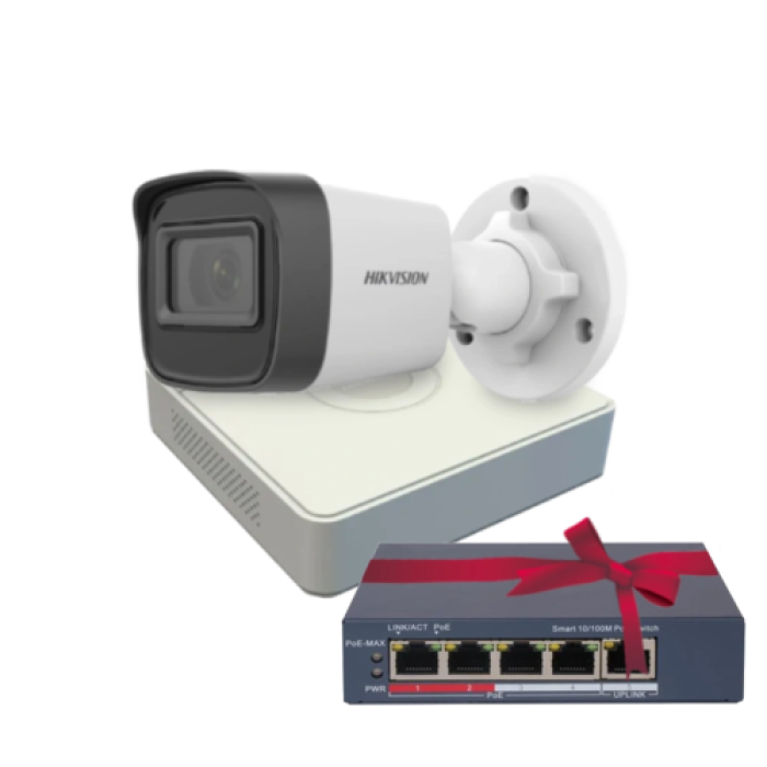 DS-2CD1041G0-I 4МП (2.8мм) Комплект Hikvision