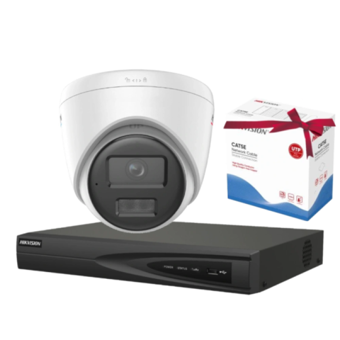 DS-2CD1327G2H-LIUF 2МП (2.8мм) Комплект Hikvision