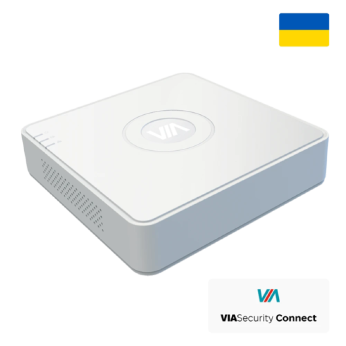 8-канальный видеорегистратор VIA-NVR08V1Q от VIASecurity