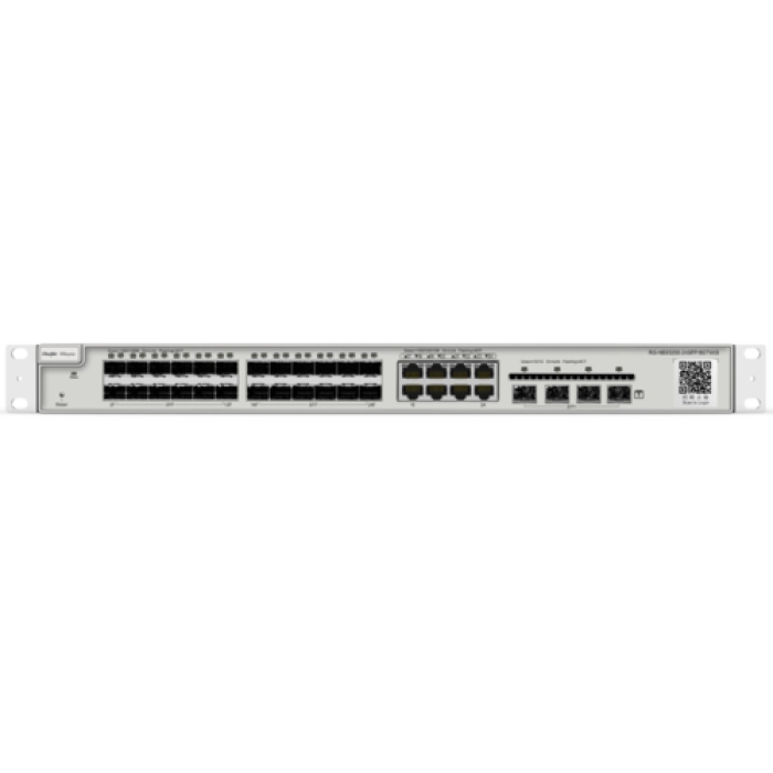 Коммутатор Ruijie Reyee RG-NBS5200-24SFP/8GT4XS уровня L3, 24 управляемых порта.