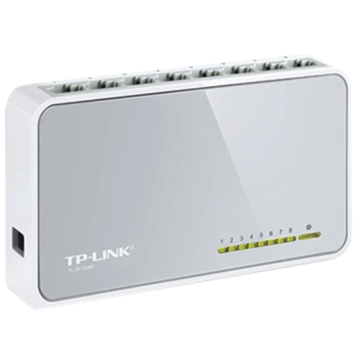 TP-LINK TL-SF1008D 8-port 10/100 Mbps desktop switch