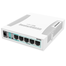 Управляемый 5-портовый коммутатор MikroTik RB260GS (CSS106-5G-1S).