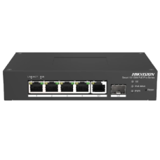 Hikvision DS-3T1306P-SI/HS PoE Комутатор 6 портів керований
